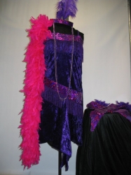 purple fringe flapper