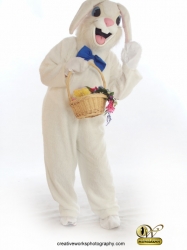 white Parade Head Bunny