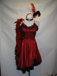 Red Saloon Dress