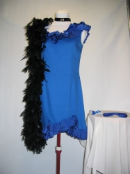 Blue Saloon Dress